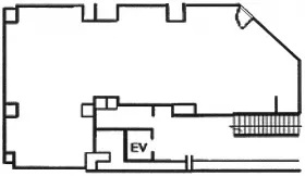 恒栄ビルの基準階図面