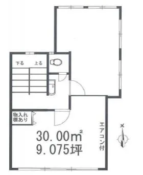 第1カイハツビルの基準階図面