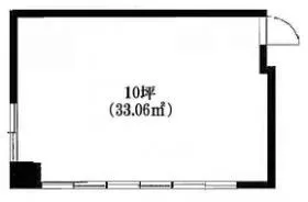 山口ビルの基準階図面