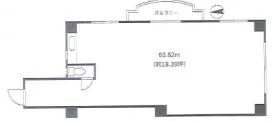 パルポート上大岡ビルの基準階図面