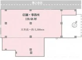 エンゼルハイム新子安ビルの基準階図面