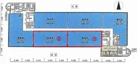 赤羽パルロード3の基準階図面