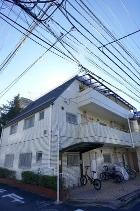 ニューホワイトマンションの外観