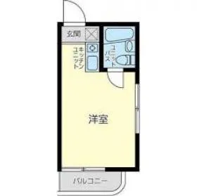 シルバープラザ市ヶ谷ビルの基準階図面