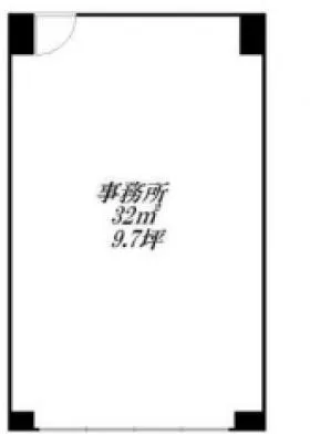 乾木工芸ビルの基準階図面