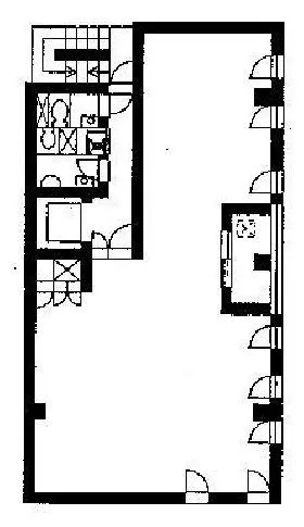 宝ビル本館の基準階図面