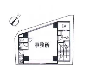 イッシンジャパンビルの基準階図面