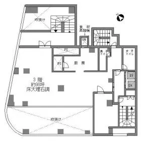 NCビルの基準階図面