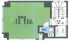 トマツビルの基準階図面