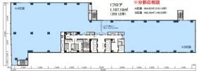 東急虎ノ門ビルの基準階図面