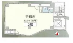 第7叶ビルの基準階図面