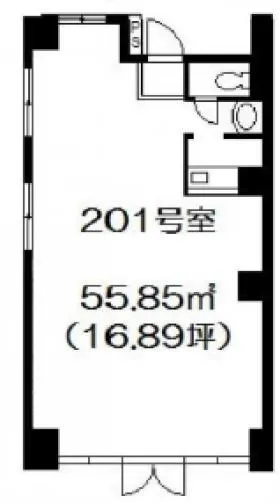 ガーデンピア樹光ビルの基準階図面