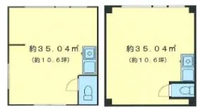 ハイツリベルテビルの基準階図面