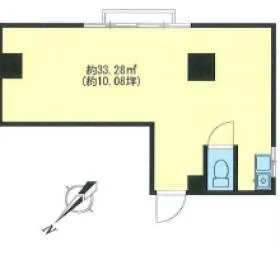 第2池田ビルの基準階図面
