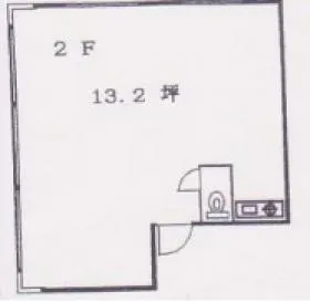 錦せいビルの基準階図面