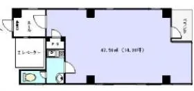 サン・ユースビルの基準階図面