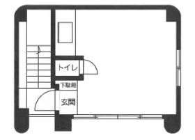 桜田通りKビルの基準階図面