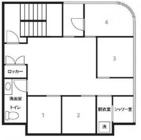 カーサ・デ・ピエドラの基準階図面