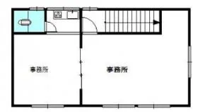 あらぐさビルの基準階図面