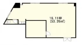 ハイエグジスタンスⅡビルの基準階図面