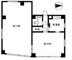 SASAKI BUILの基準階図面