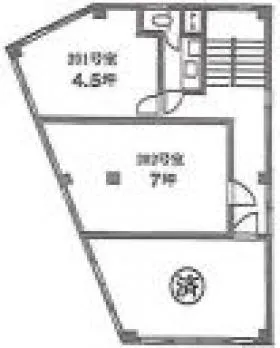 第二瀬野ビルの基準階図面