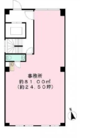 大出ビルの基準階図面