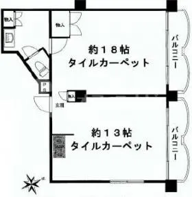 ANNEX南青山マンションビルの基準階図面
