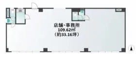 麻生ビルの基準階図面