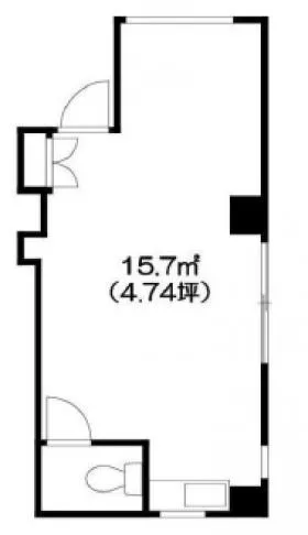 千代ビルの基準階図面