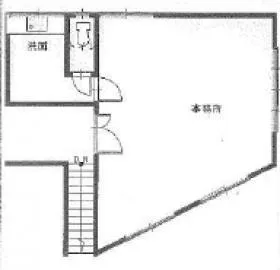 たんぽぽテナントビルの基準階図面