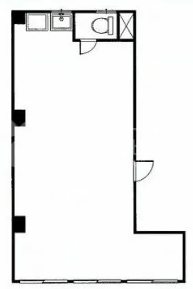 中野ビルの基準階図面
