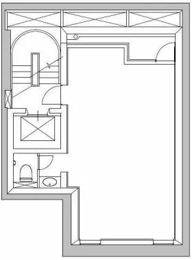 第3ナカムラビルの基準階図面