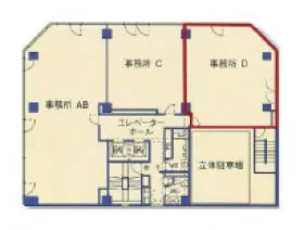 セントランドビルの基準階図面