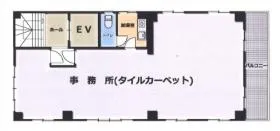 織田屋ビルの基準階図面