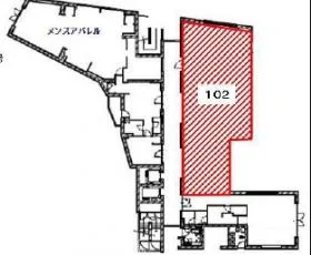 ルコタージュビルディングの基準階図面
