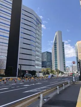 浜離宮建設プラザ別館の外観