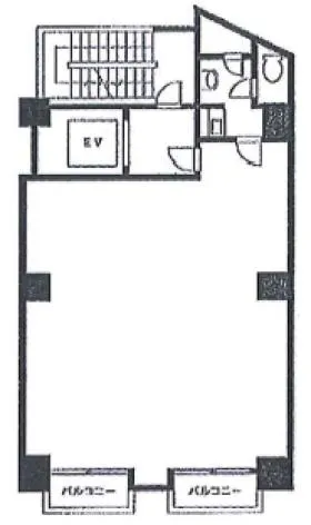 プロフィットマート代官山(旧MDM代官山)の基準階図面