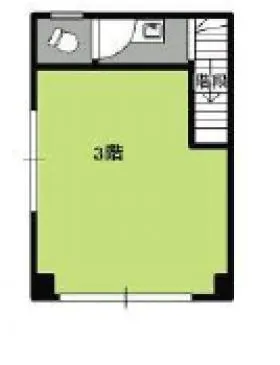 シシドビルの基準階図面
