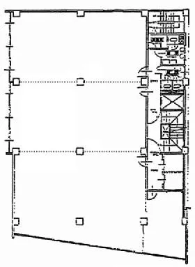 偕楽外神田ビルの基準階図面