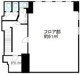 南国ビルの基準階図面