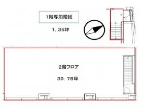 プロポンス麻布の基準階図面