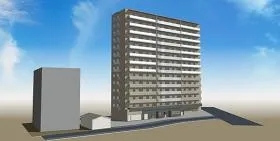 武蔵小杉小田切マンションビルの外観