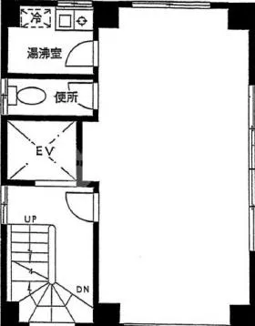シダフォレスト浜松町の基準階図面