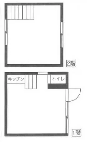銀座一丁目貸事務所の基準階図面