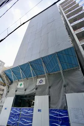 仮)ホンダモーター販売(株)茅場町ビルの外観