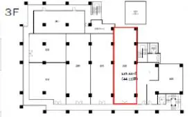 トワイシア横濱磯子ビルの基準階図面