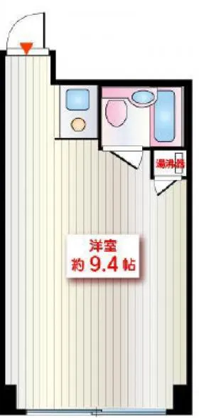 ライオンズ三田ビルの基準階図面