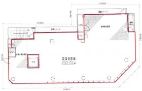 MLJ新宿ビルの基準階図面
