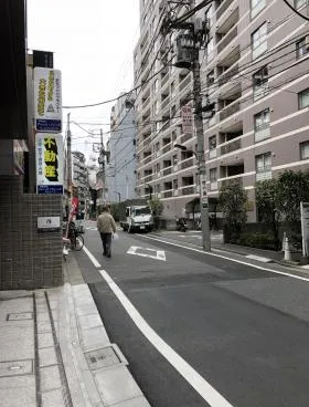 ラベイユ麻布十番ビルの外観